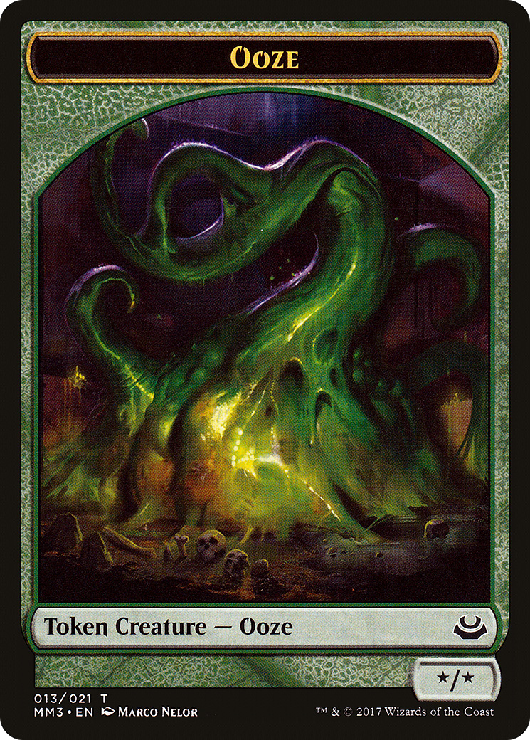 Ooze Token [Modern Masters 2017 Tokens]-1