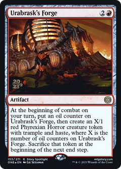 Urabrask's Forge (PRE-153) - Phyrexia: All Will Be One Promos Foil-1