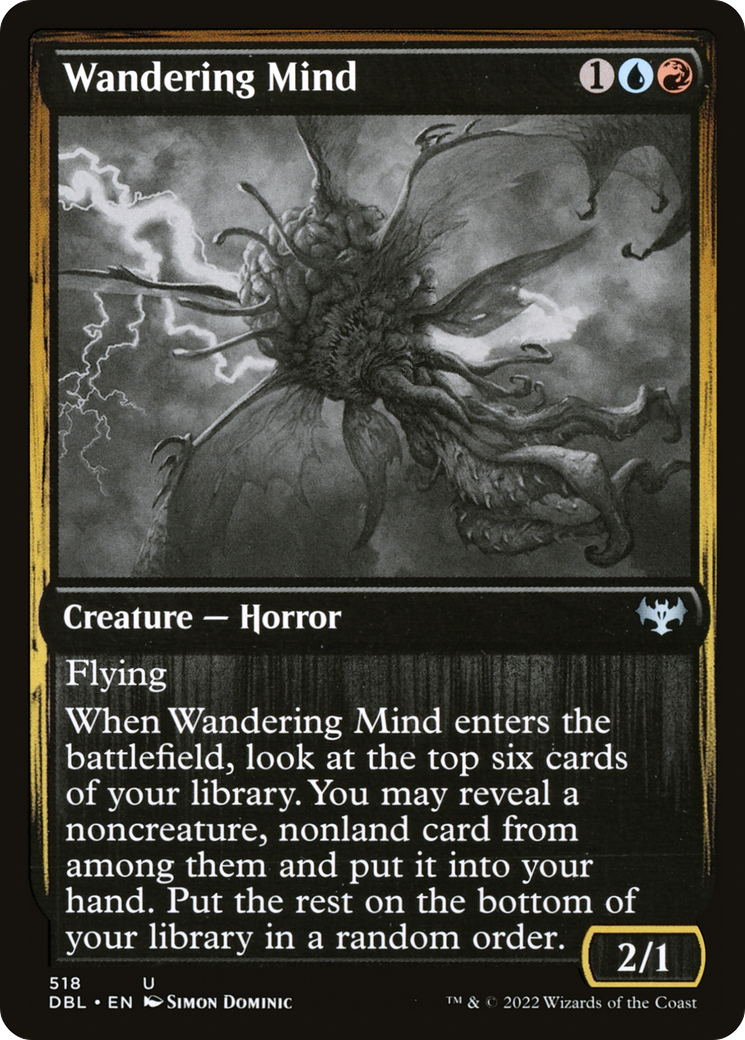 Wandering Mind (DBL-518) - Innistrad: Double Feature Foil-1
