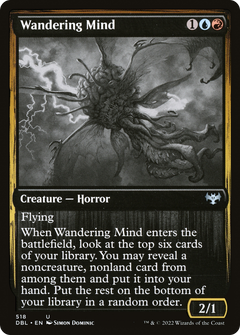 Wandering Mind (DBL-518) - Innistrad: Double Feature Foil-1