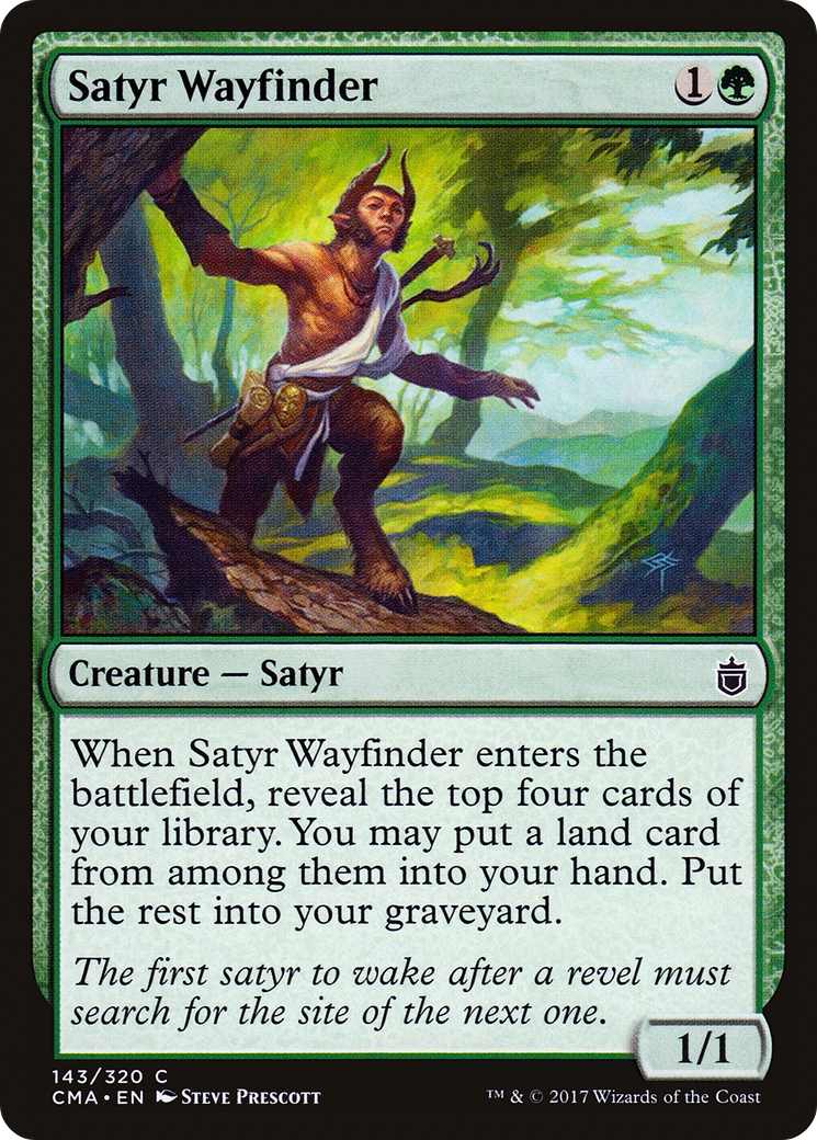 Satyr Wayfinder [Commander Anthology]-1