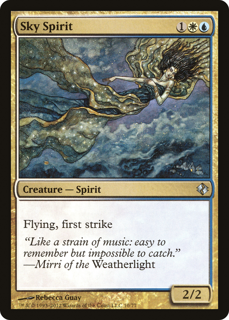 Sky Spirit [Duel Decks: Venser vs. Koth]-1