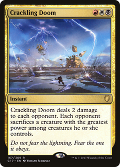 Crackling Doom [Commander 2017]-1