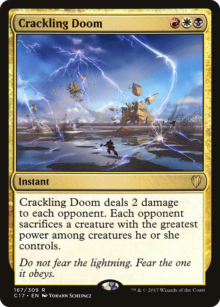 Crackling Doom [Commander 2017]-1