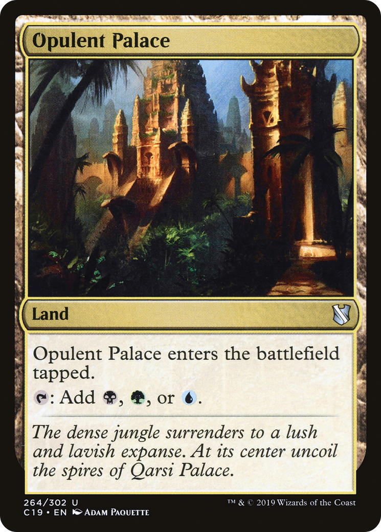 Opulent Palace [Commander 2019]-1