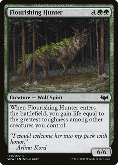 Flourishing Hunter [Innistrad: Crimson Vow]-1
