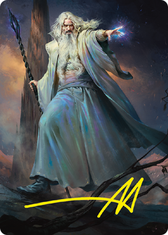 Saruman of Many Colors // Saruman of Many Colors (ALTR-020) - Tales of Middle-earth Art Series (Borderless)-1
