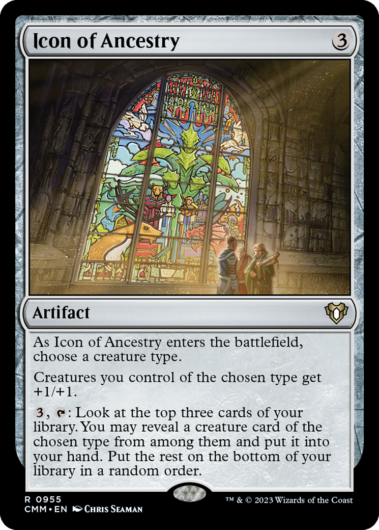 Icon of Ancestry [Commander Masters]-1