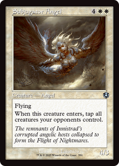 Subjugator Angel (Retro Frame) [Innistrad Remastered]-1