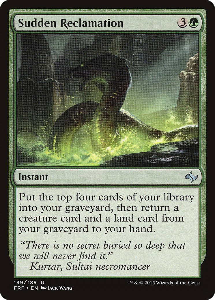 Sudden Reclamation [Fate Reforged]-1