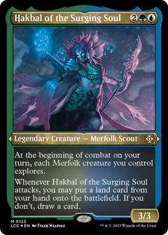 Hakbal of the Surging Soul (Display Commander) [The Lost Caverns of Ixalan Commander]-1