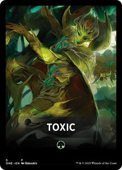 Toxic Theme Card [Phyrexia: All Will Be One Tokens]-2