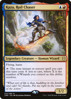 Kaza, Roil Chaser (Promo Pack) [Zendikar Rising Promos]-1