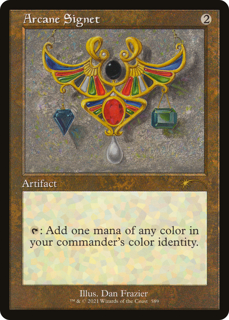 Arcane Signet (589) (SLD-589) - Secret Lair Drop Foil-1