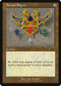 Arcane Signet (589) (SLD-589) - Secret Lair Drop Etched Foil-1