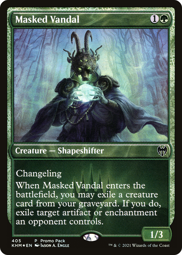 Masked Vandal (Promo Pack) [Kaldheim Promos]-1