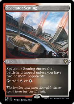 Spectator Seating (CMM-618) - Commander Masters Etched Foil-1