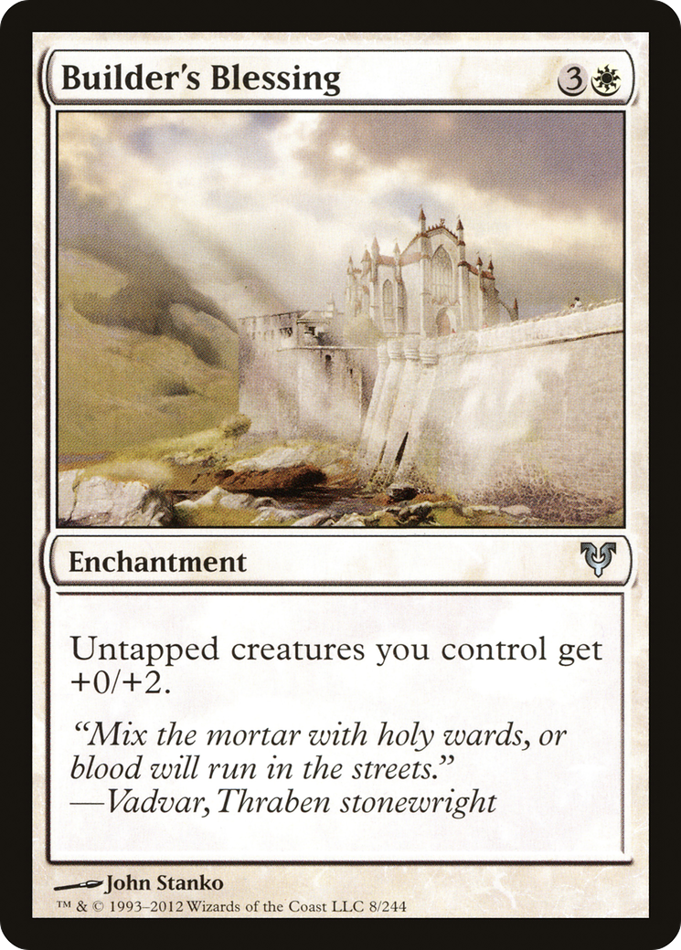 Builder's Blessing [Avacyn Restored]-1