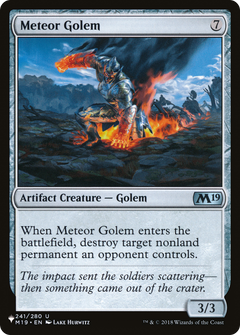 Meteor Golem [Secret Lair: From Cute to Brute]-1