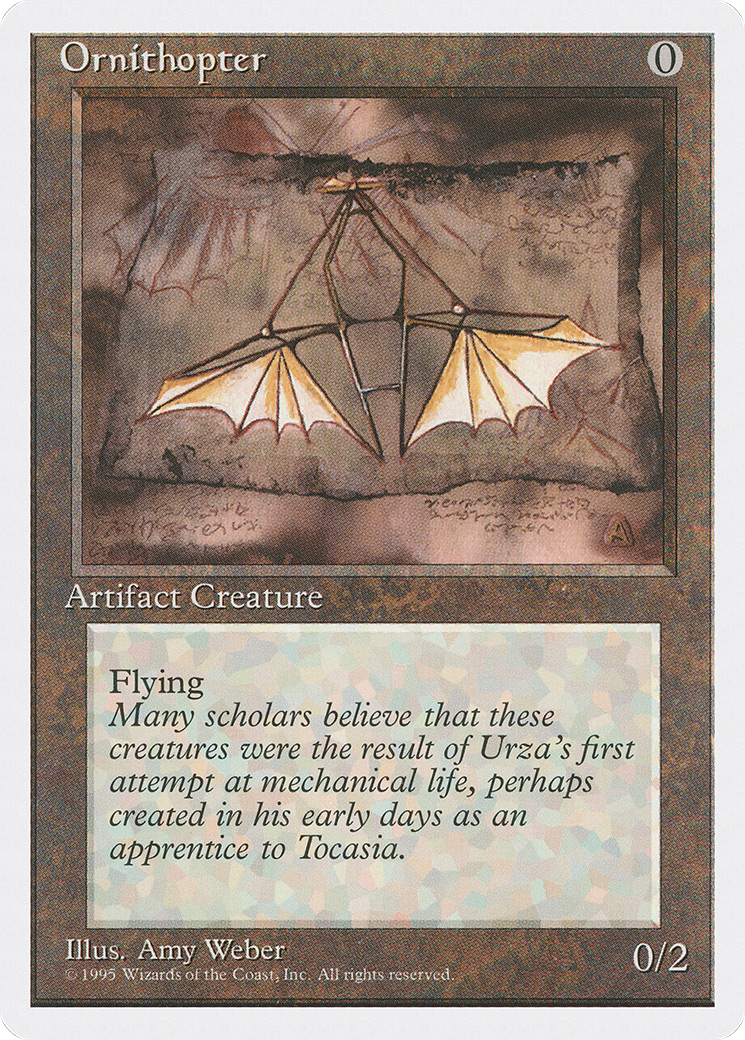 Ornithopter [Fourth Edition]-1
