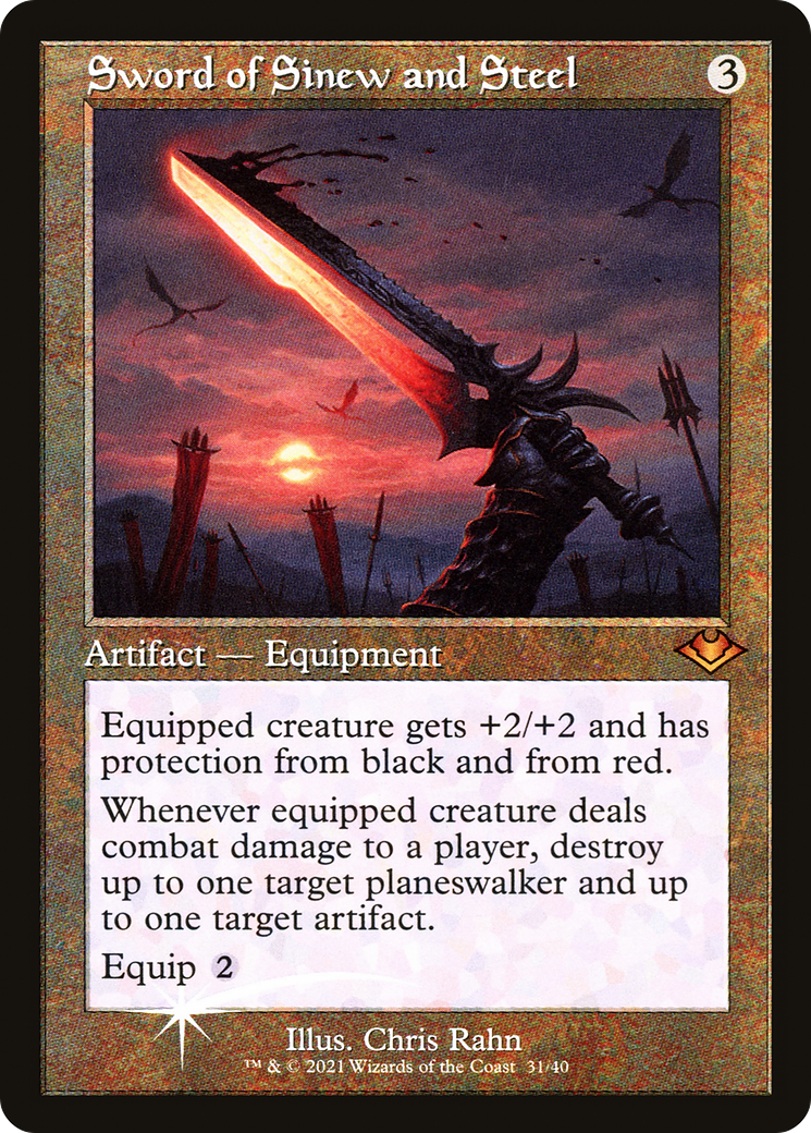 Sword of Sinew and Steel (Retro) [Modern Horizons]-1