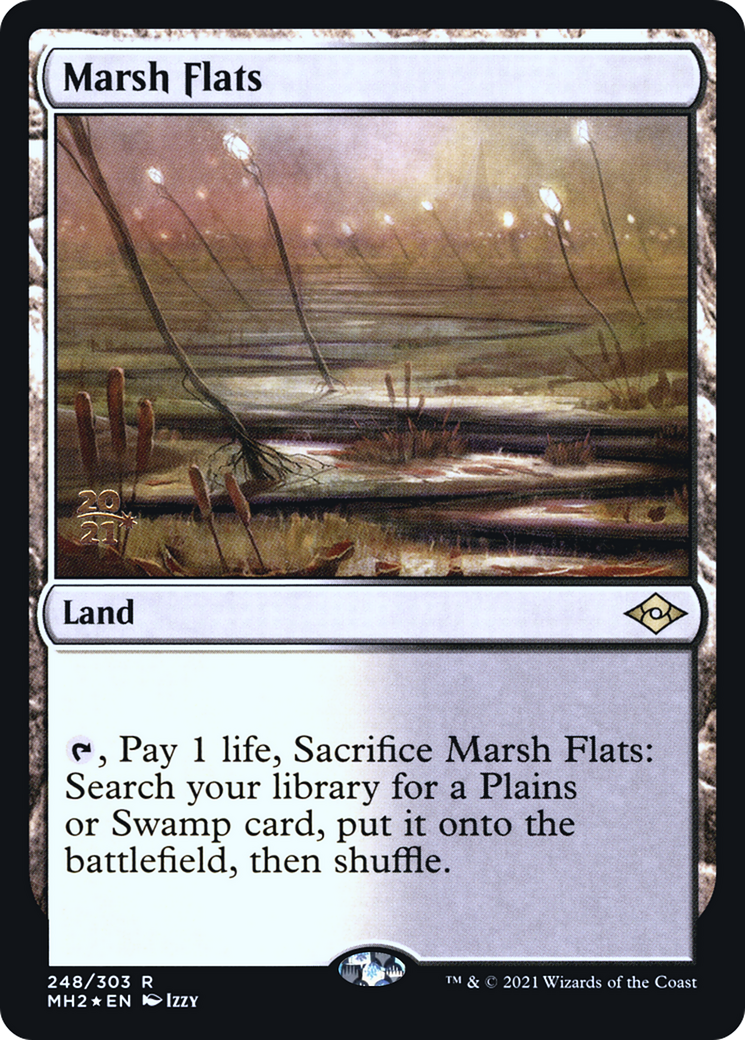 Marsh Flats [Modern Horizons 2 Prerelease Promos]-1