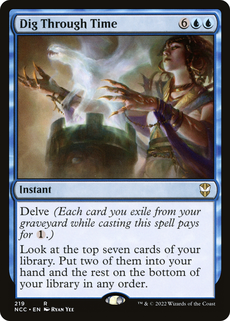 Dig Through Time [Streets of New Capenna Commander]-1