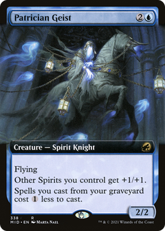 Patrician Geist (Extended Art) [Innistrad: Midnight Hunt]-1