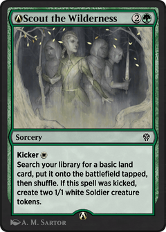 A-Scout the Wilderness (DMU-A-176) - Dominaria United-1