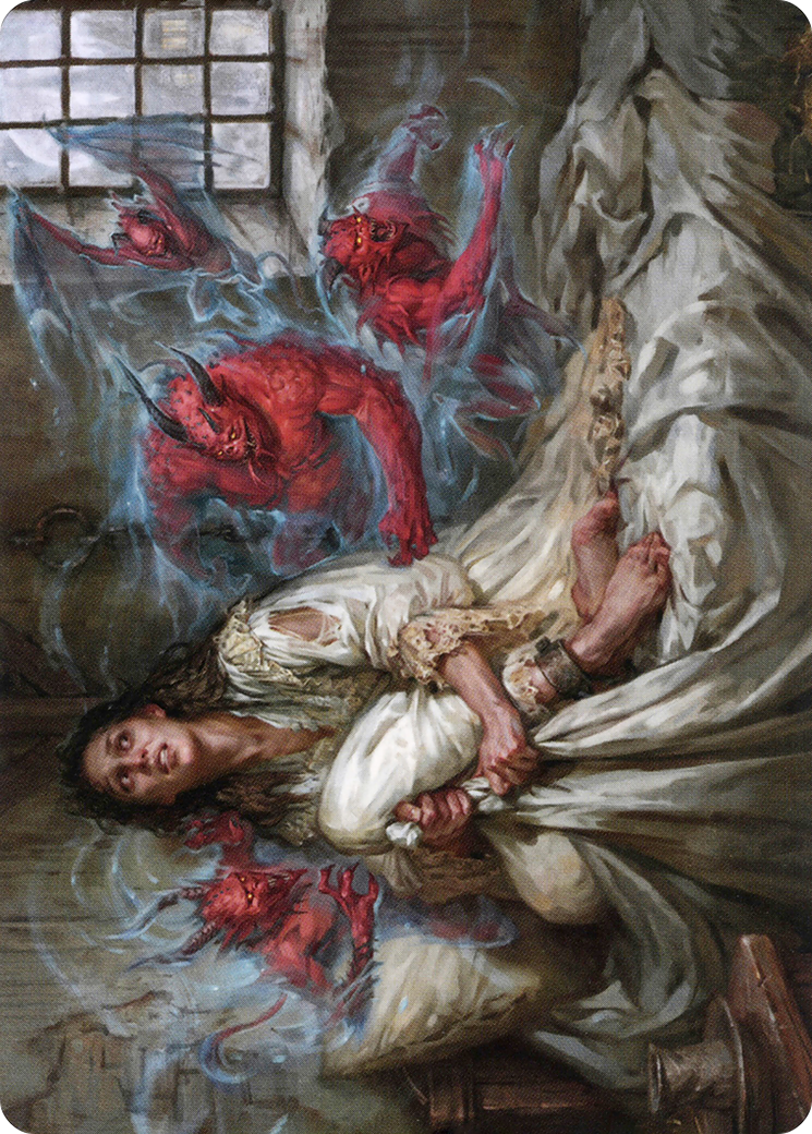 Eruth, Tormented Prophet // Eruth, Tormented Prophet (AVOW-061) - Crimson Vow Art Series (Borderless) Foil-3