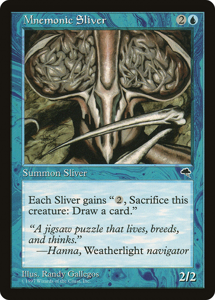 Mnemonic Sliver [Tempest]-1