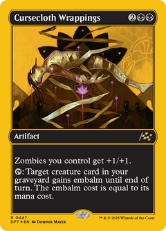 Cursecloth Wrappings (First-Place Foil) [Aetherdrift]-1
