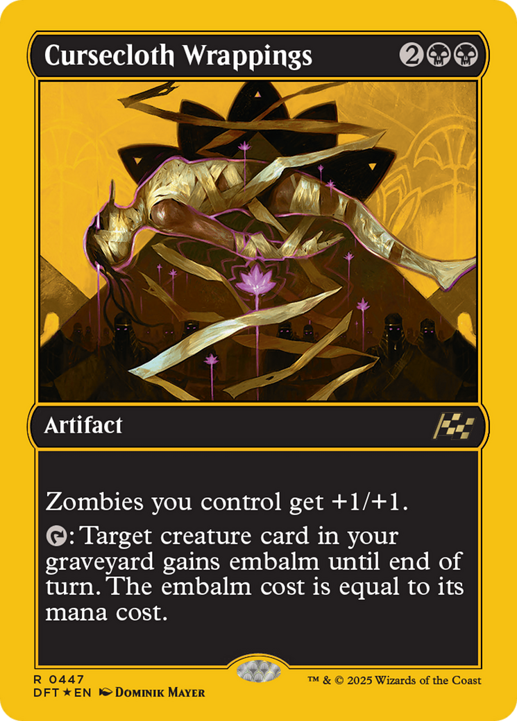 Cursecloth Wrappings (First-Place Foil) [Aetherdrift]-1