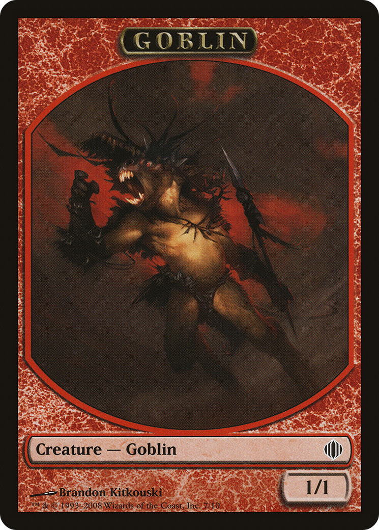 Goblin Token [Shards of Alara Tokens]-1