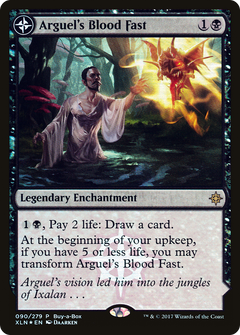 Arguel's Blood Fast // Temple of Aclazotz (Buy-A-Box) [Ixalan Treasure Chest]-4