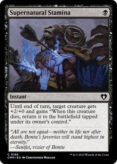 Supernatural Stamina [Commander Masters]-1