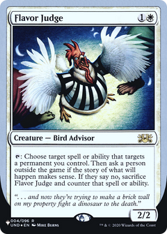 Flavor Judge (Unfinity Foil Edition) [The List]-1
