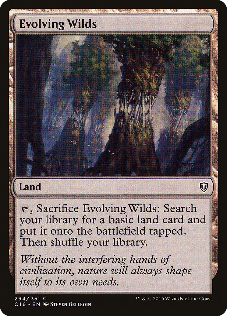 Evolving Wilds [Commander 2016]-1