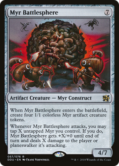 Myr Battlesphere [Duel Decks: Elves vs. Inventors]-1