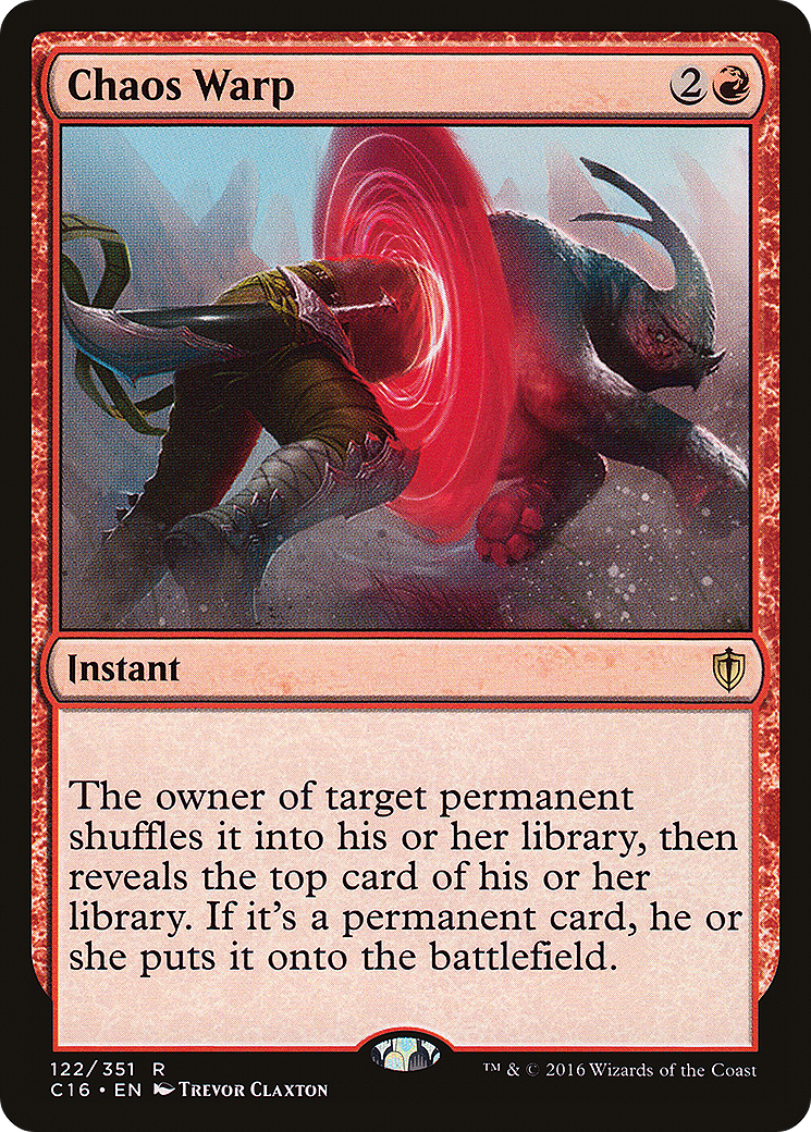 Chaos Warp [Commander 2016]-1