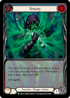 Toxicity (Blue) [FAB130] (Promo)  Rainbow Foil-1