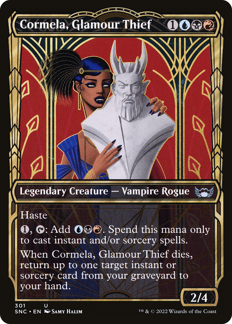 Cormela, Glamour Thief (Showcase Golden Age) [Streets of New Capenna]-1