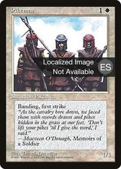Pikemen [Fourth Edition Foreign Black Border]-1