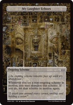 My Laughter Echoes (Full Art) [Duskmourn: Archenemy]-4
