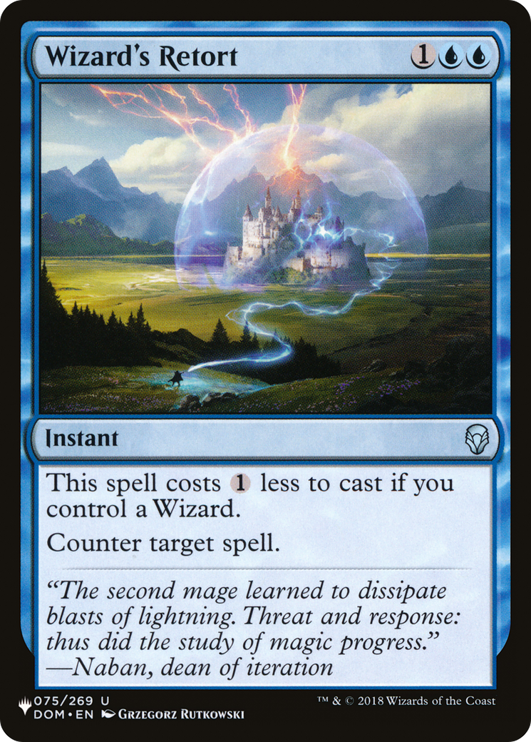 Wizard's Retort (LIST-DOM-75) - The List-1