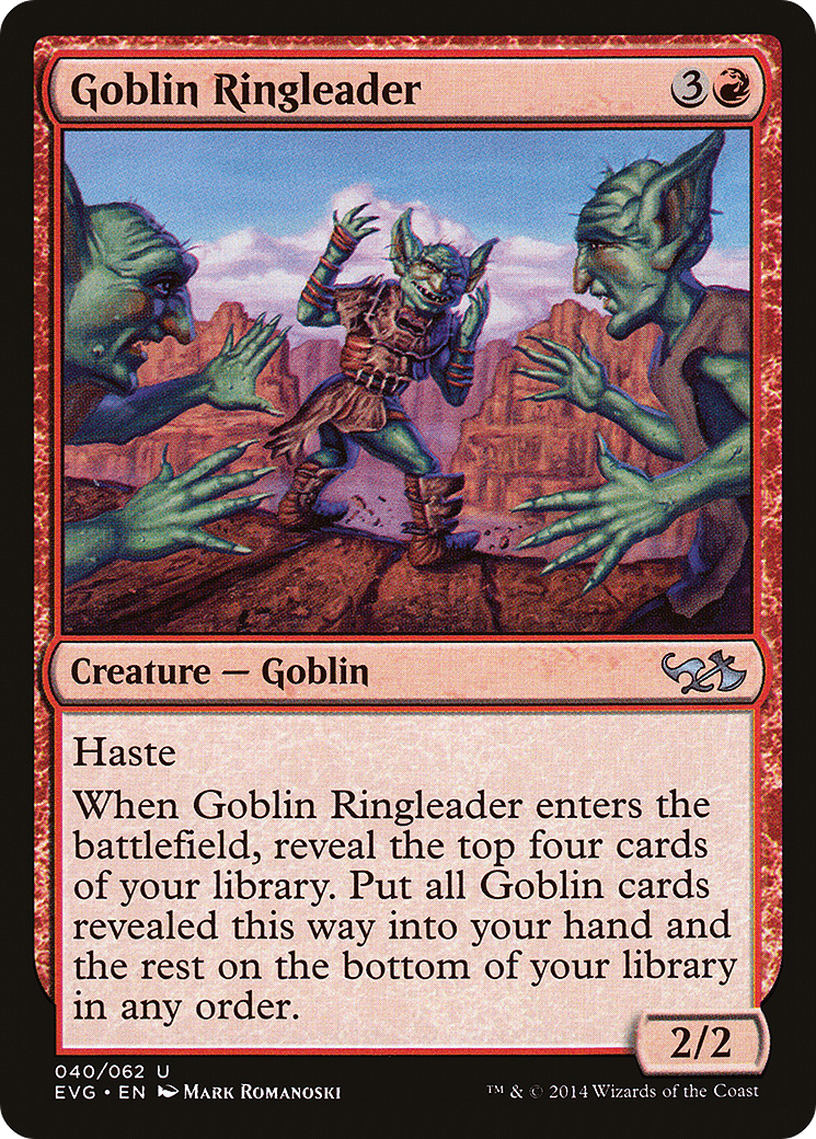 Goblin Ringleader (Elves vs. Goblins) [Duel Decks Anthology]-1