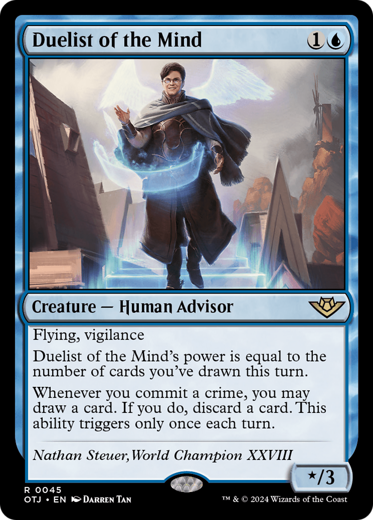 Duelist of the Mind (OTJ-045) - Outlaws of Thunder Junction-1
