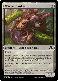Warped Tusker (MH3-016) - Modern Horizons 3 Foil-1