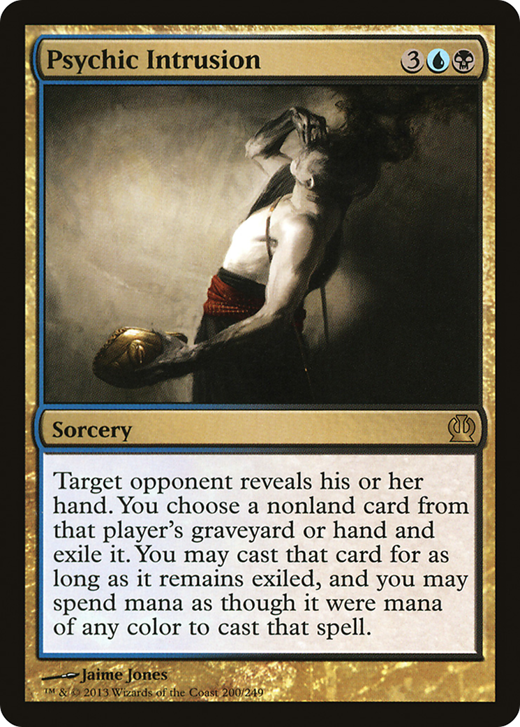 Psychic Intrusion [Theros]-1