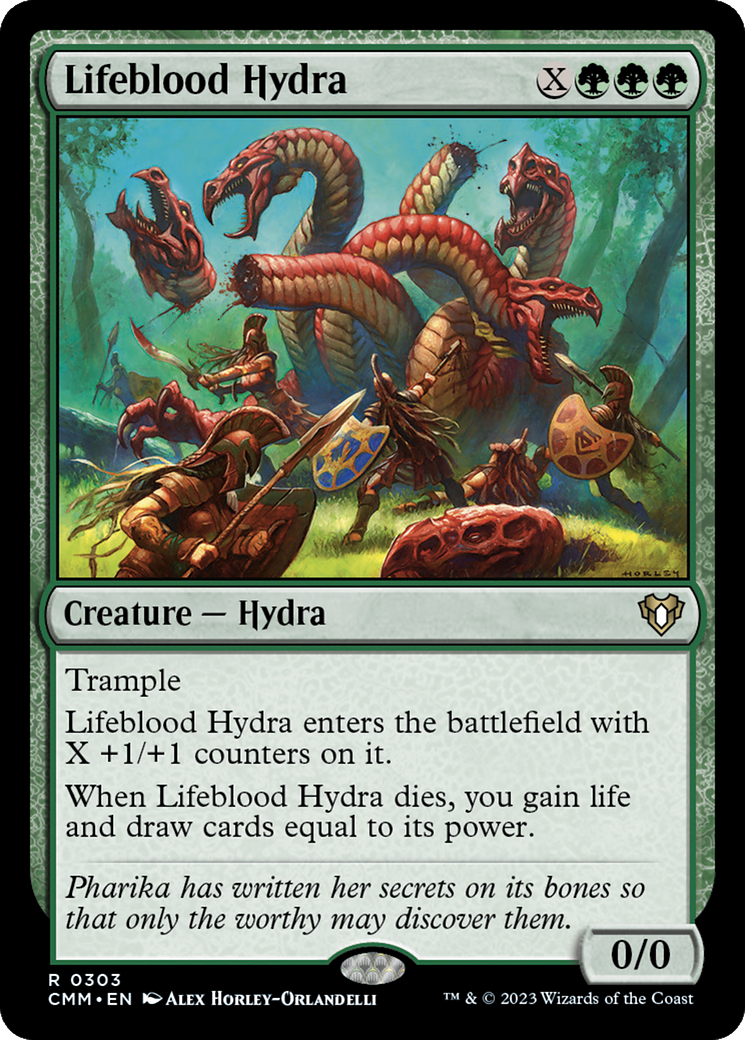 Lifeblood Hydra [Commander Masters]-1